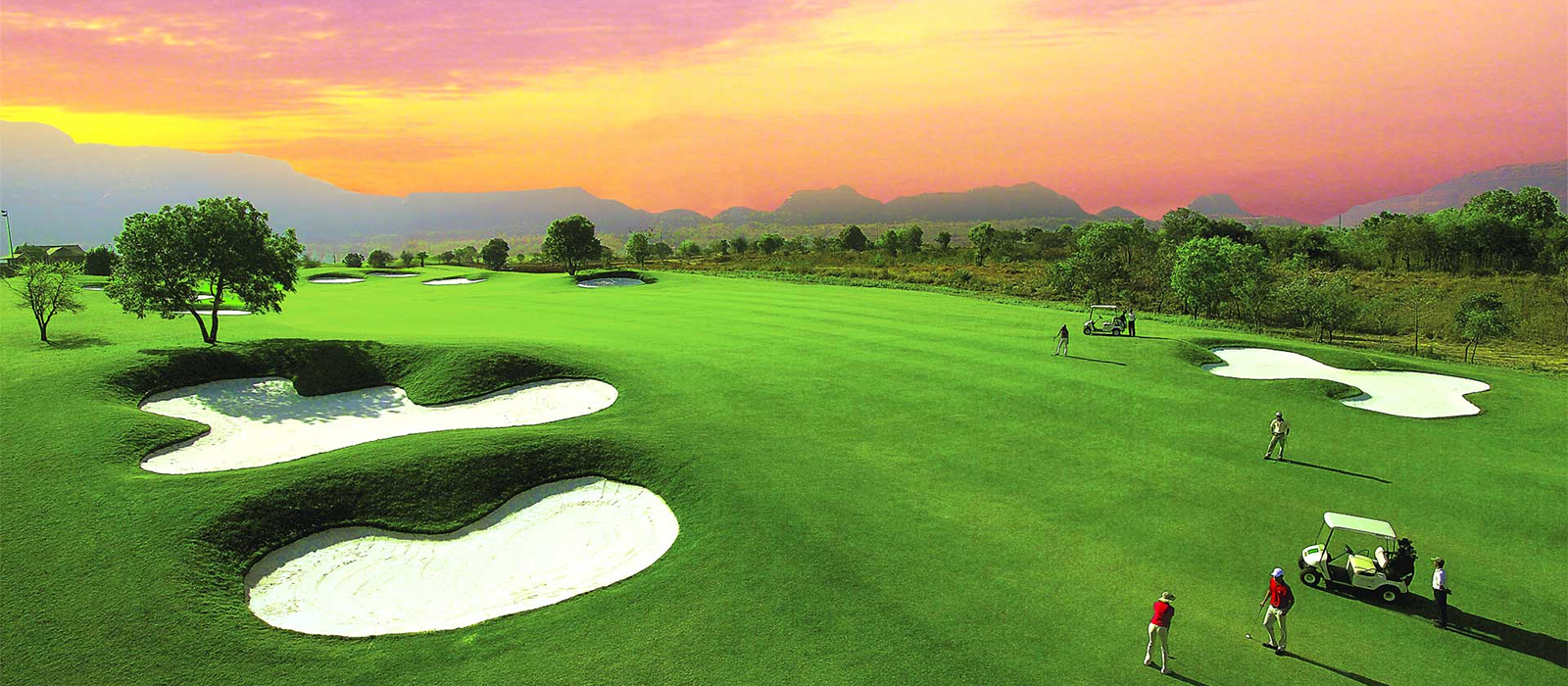 Golfing in Jaipur
