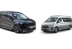 toyota hiace vs kia carnival