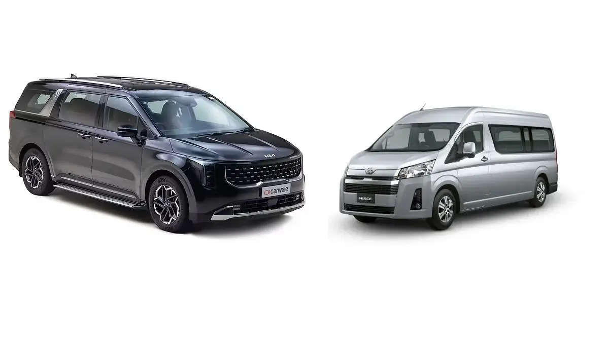 toyota hiace vs kia carnival