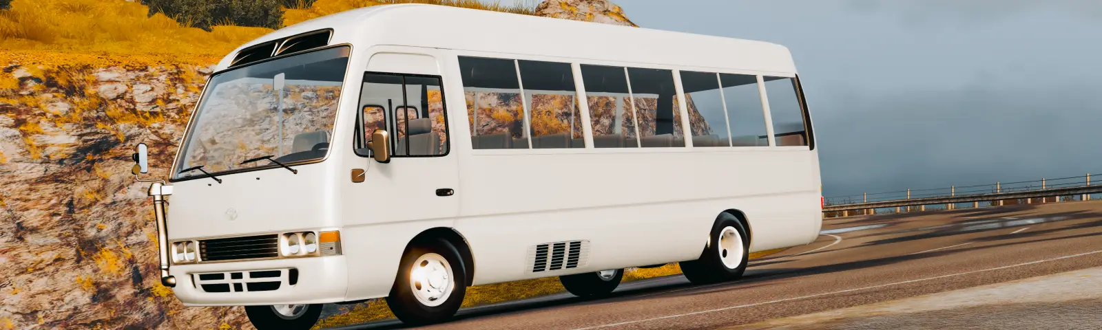 Toyota Coaster Rental In Delhi