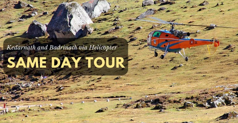 Badrinath Kedarnath - Do Dham Helicopter Same Day Tour