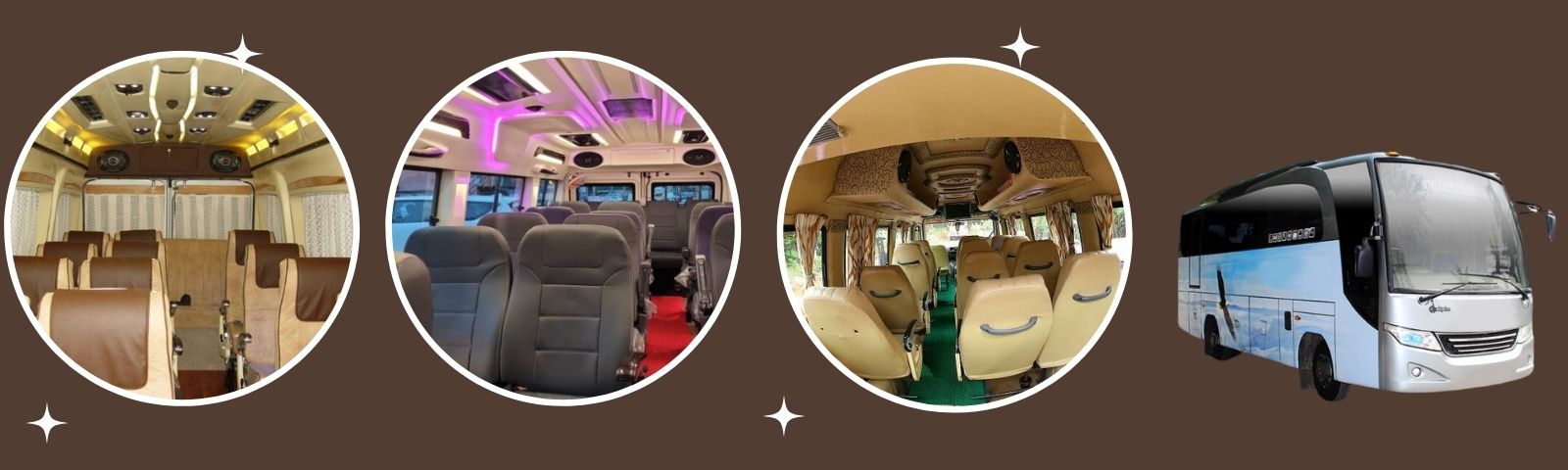 17 Seater Bus on Rent