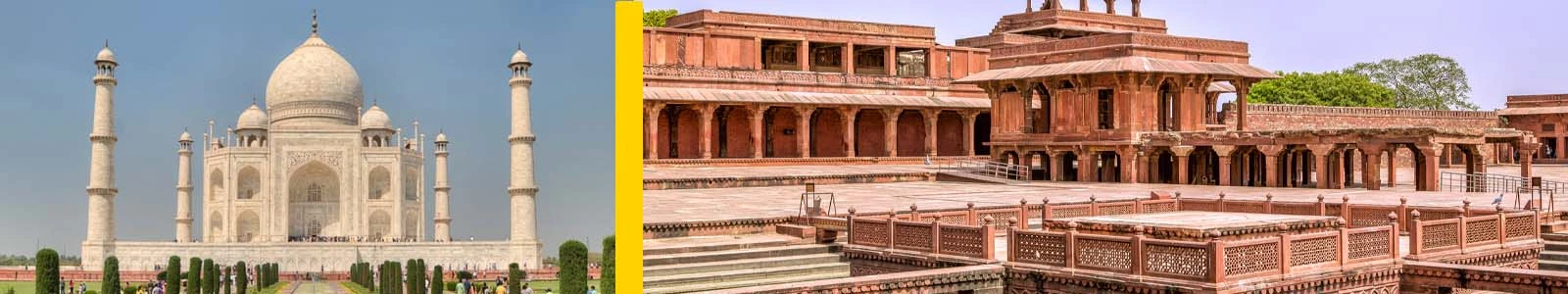 Private Tour: 2 Days Taj Mahal & Agra Trip with Fatehpur Sikri from New Delhi