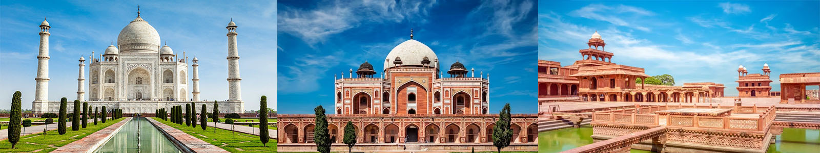 Taj Mahal Private Day Tour From New Delhi with Agra Fort & Fatehpur Sikri