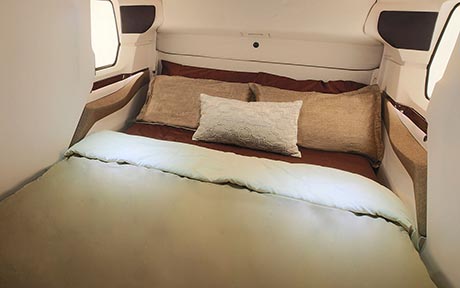 motorhome bedroom