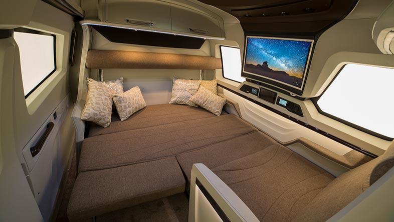 motorhome bedroom