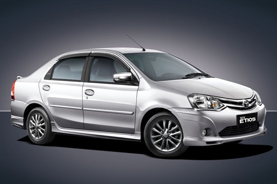 Etios Car Rental Dehradun