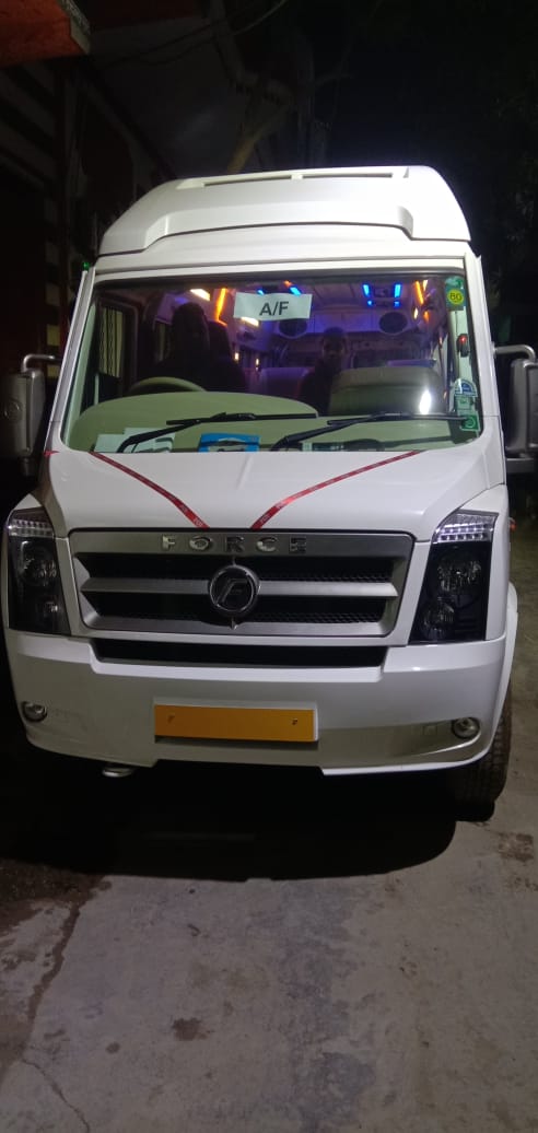 26 Seater Luxury Tempo Traveller Rental in Udaipur