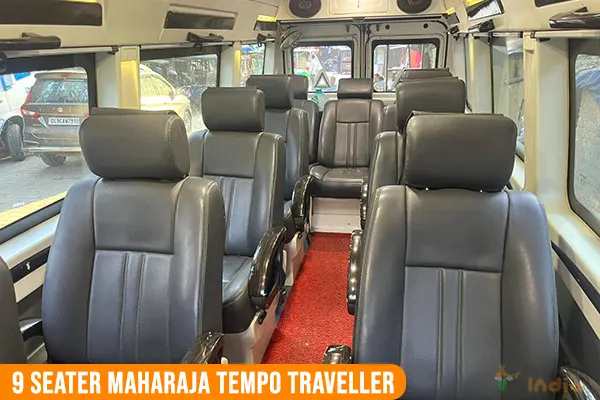 9 Seater Maharaja Tempo Traveller in Delhi 9 Seater Maharaja Tempo Traveller in Delhi