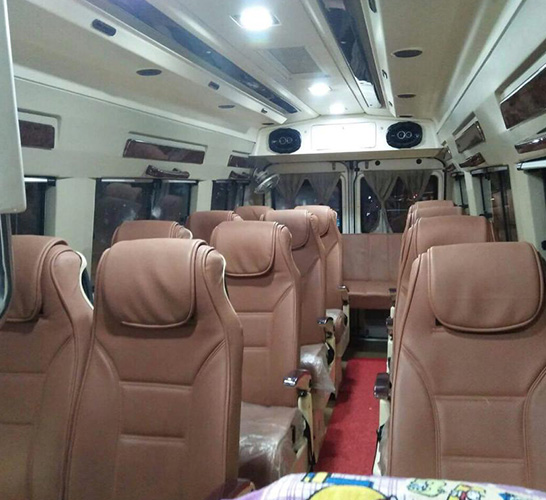 16 Seater Luxury Modified Tempo Traveller Rental Haridwar