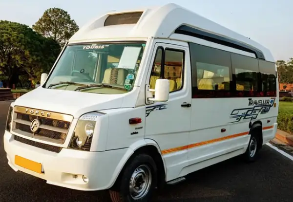 12 Seater Luxury Maharaja Tempo Traveller Rental Delhi