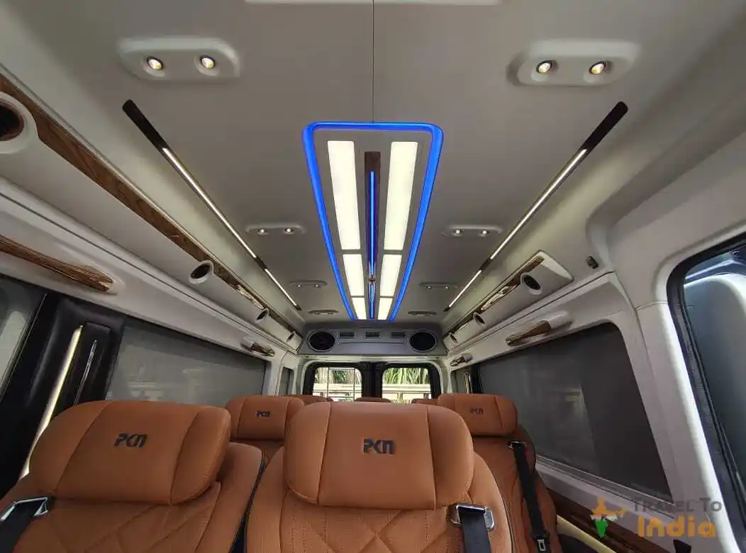 Hire a Luxury van on rent in Delhi
