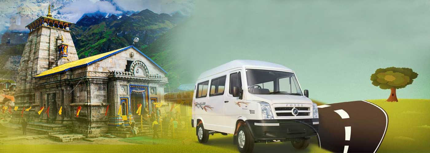 Delhi to Chardham Tempo Traveller