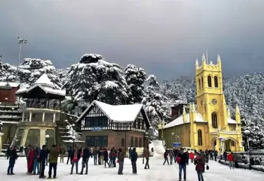 Private Golden Triangle Tour of Shimla & Manali