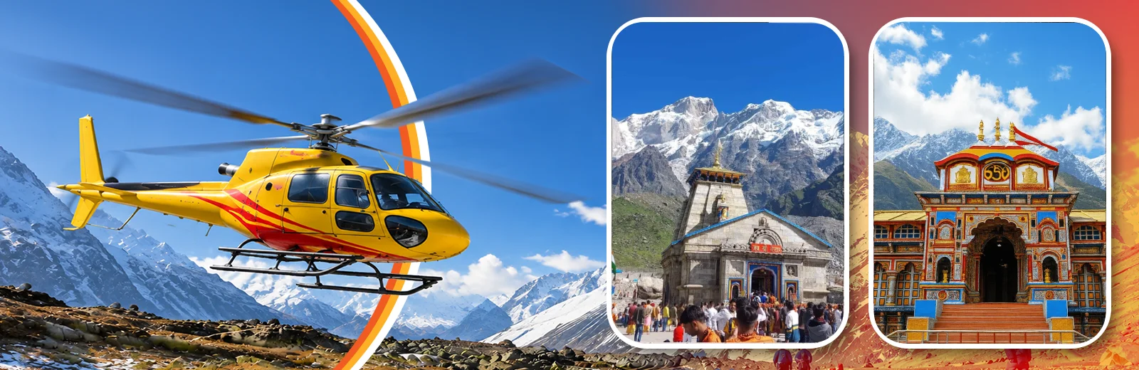 Do Dham Yatra Package by Helicopter